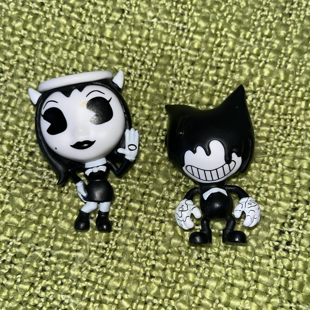 Bendy And The Ink Machine‎ Figure Lot of 2, 2.5 Inches